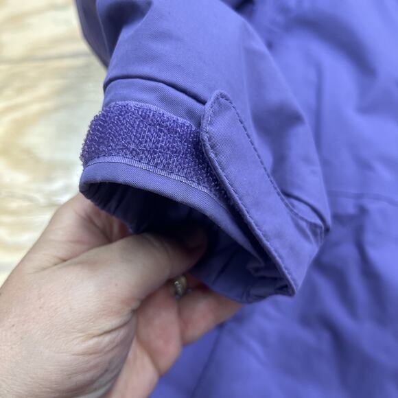 L.L. Bean Women’s Rugged Ridge Ski Jacket Full Zip Primaloft Purple Petite L - Picture 8 of 15